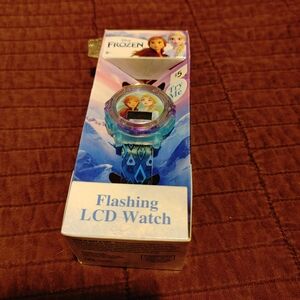 Frozen Flashing LCD Watch